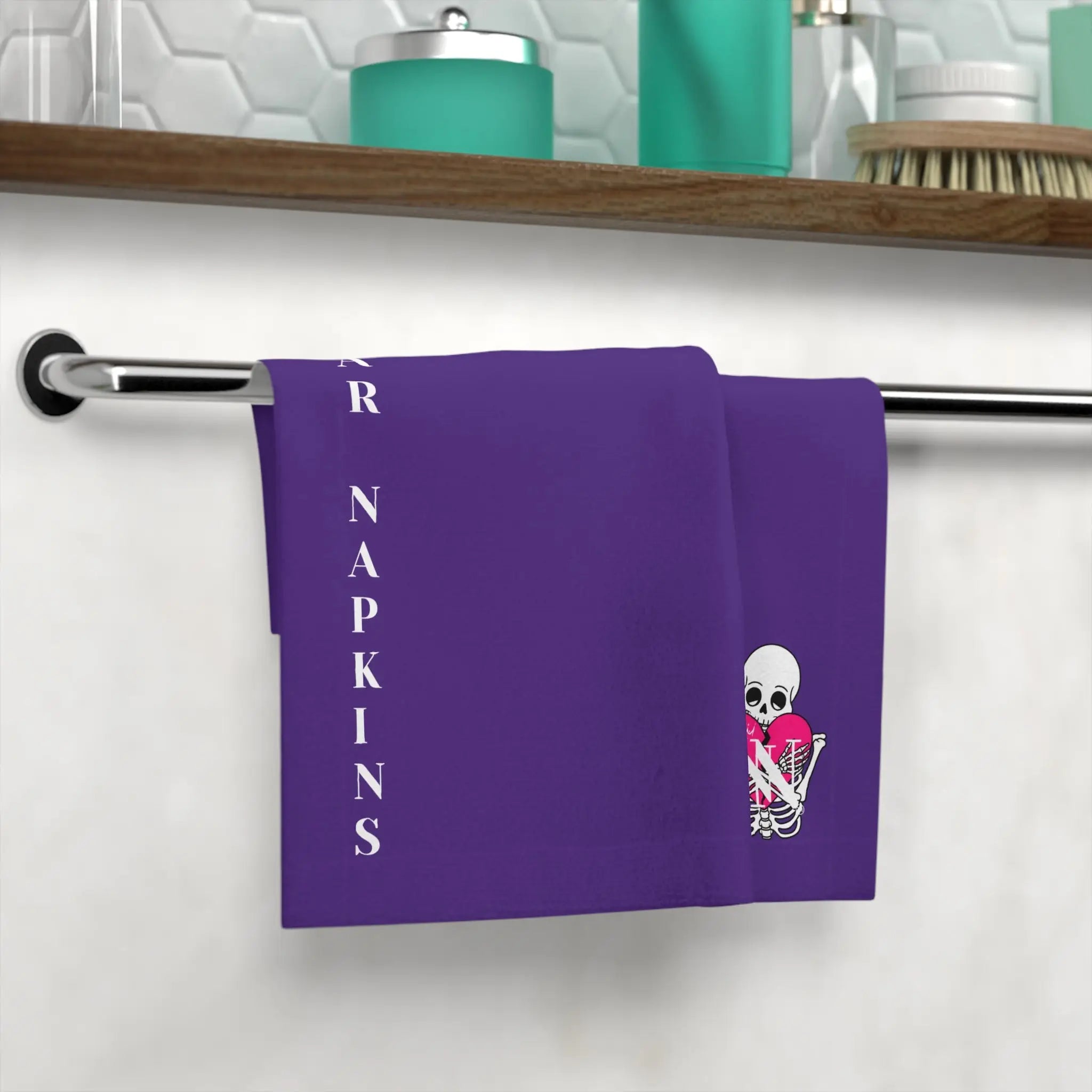 Nectar Napkins Brand Purple Microfiber Cum Rag