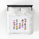 What’s the Best That Could Happen? Ransom Note Blanket