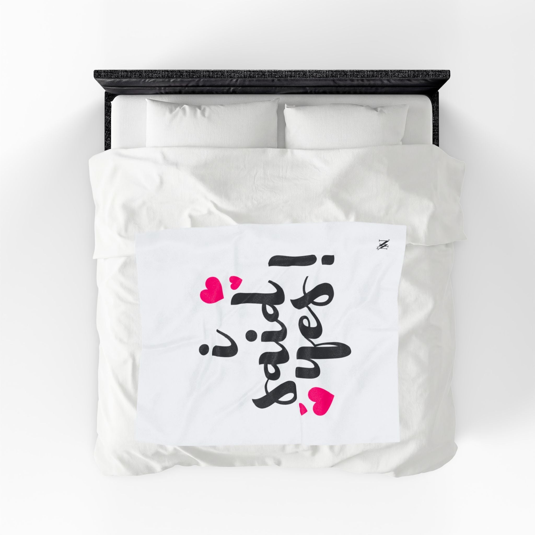 I Said Yes! | Mix & Match Soft Fun-Flirty Lovers’ Blankets