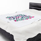 Follow Your Heart Floral | Mix & Match Velveteen Fun-Flirty Lovers’ Blankets
