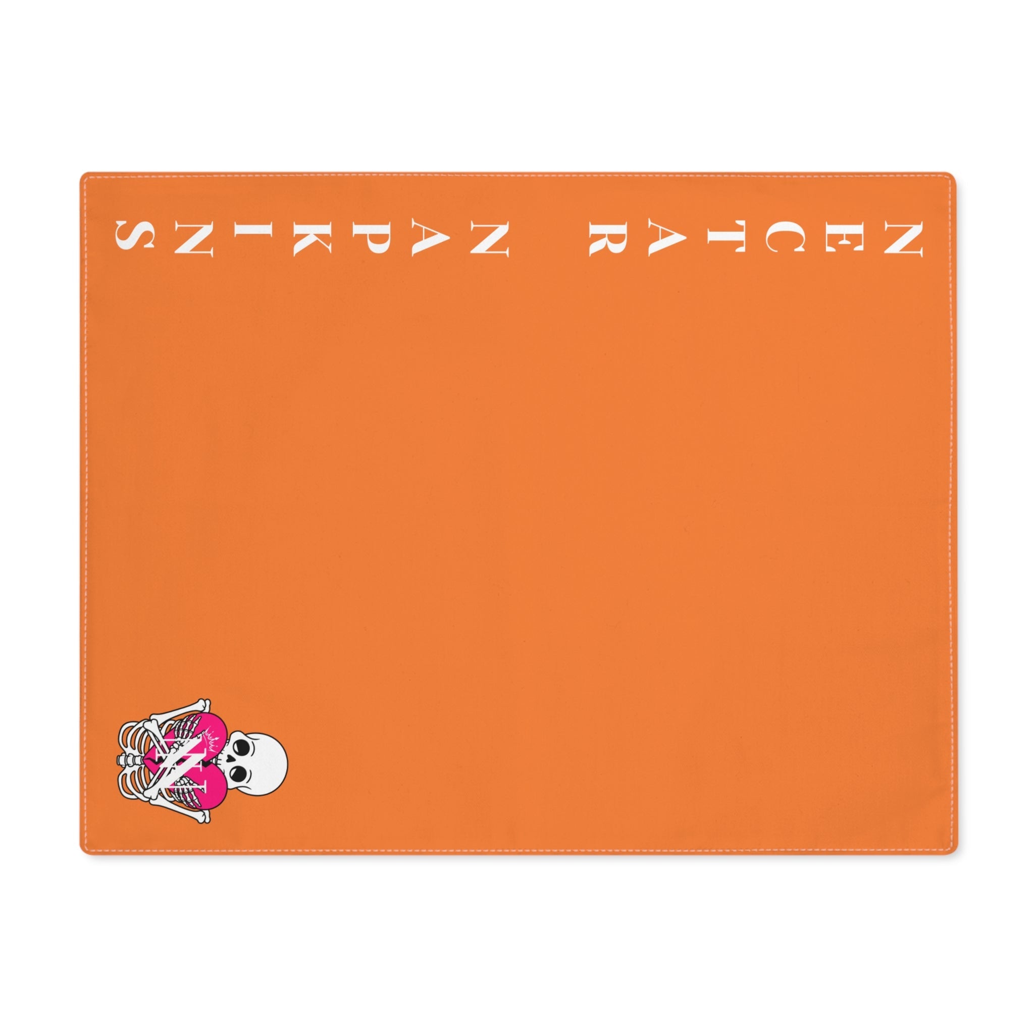 Nectar Napkins Brand Crusta Bright Orange Sex Toy Mat