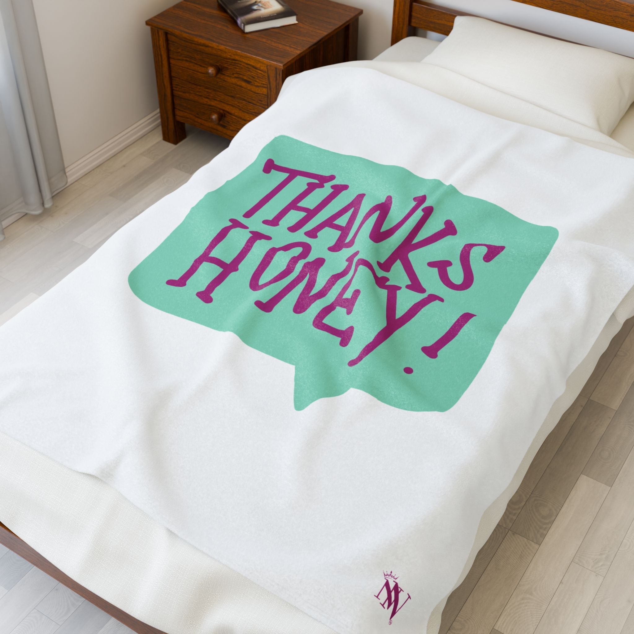 Thanks Honey! | Mix & Match Velveteen Fun-Flirty Lovers’ Blankets