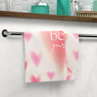 Be Yourself Heart Pattern Cum Rag