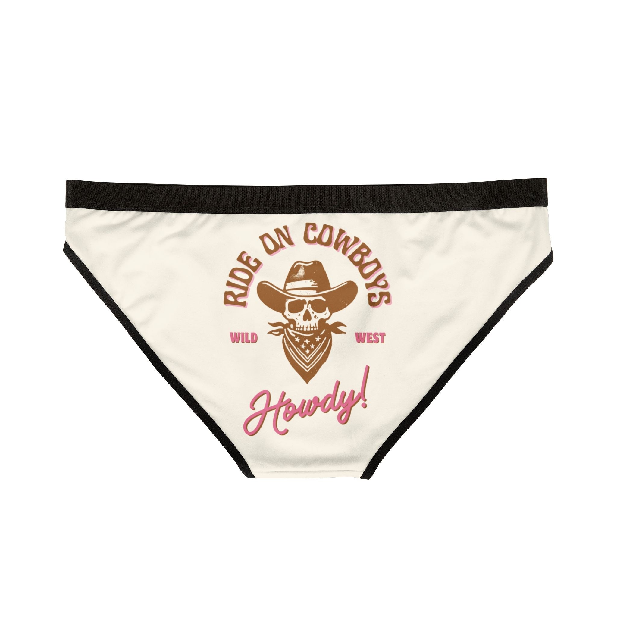 Ride On Cowboys Matching Sexy Flirty Women’s Gifts Briefs Panty