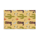 Cactus Boots Moon Pattern | Mix & Match Original Fun-Flirty Lovers’ Towels