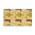 Cactus Boots Moon Pattern | Mix & Match Original Fun-Flirty Lovers’ Towels