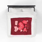 XOXO Forever | Mix & Match Soft Fun-Flirty Lovers’ Blankets
