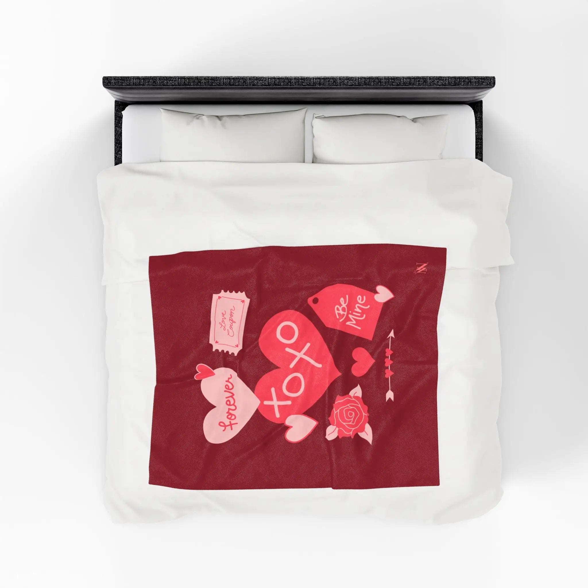 XOXO Forever | Mix & Match Soft Fun-Flirty Lovers’ Blankets