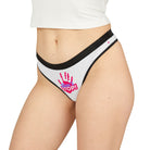 Don’t Stop! Handprint | Mix & Match Women’s Fun-Flirty Lovers’ Thongs