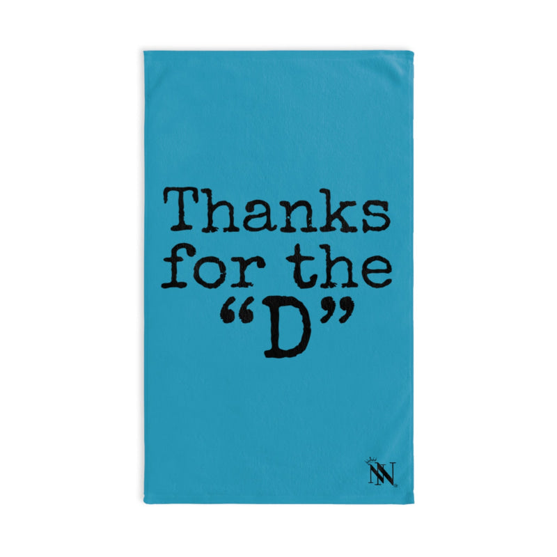 Thanks for the ’D’ Turquoise | Mix & Match Classic Fun-Flirty Lovers’ Towels