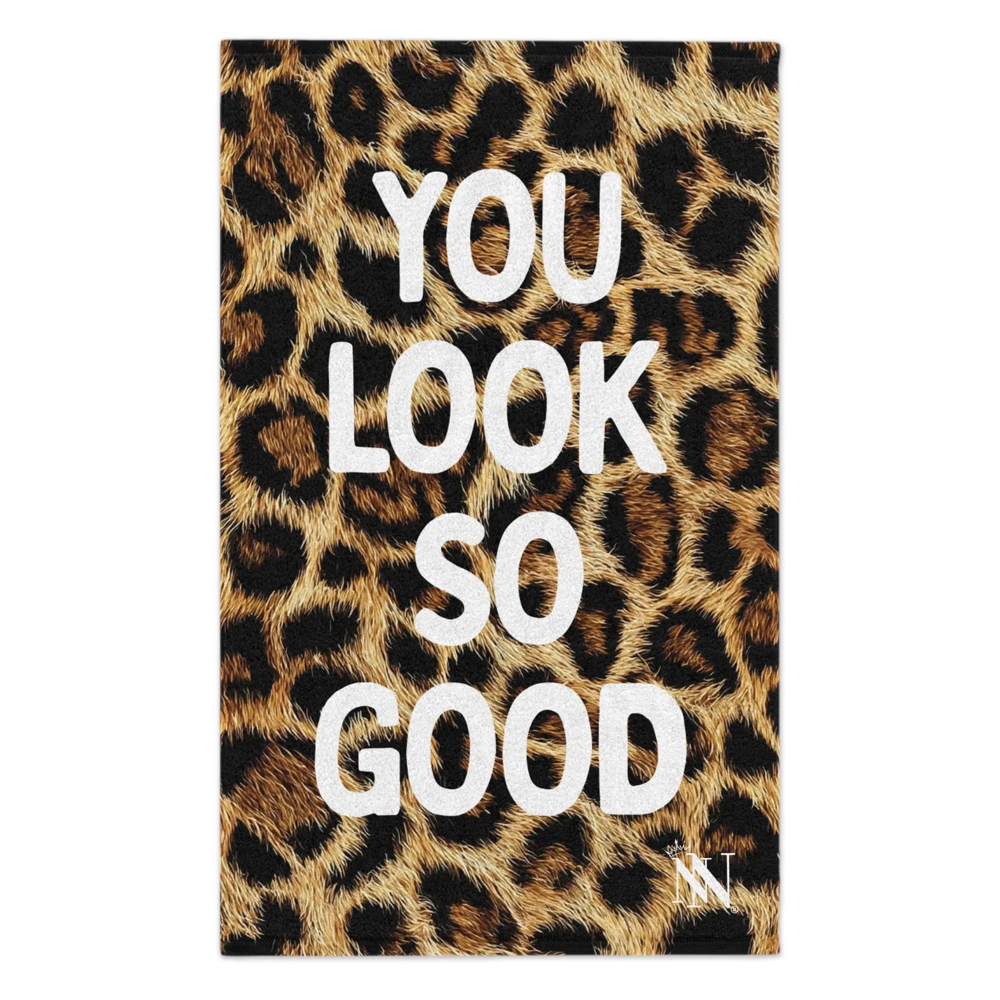 You Look So Good Realistic Cheetah Print Sex Towel