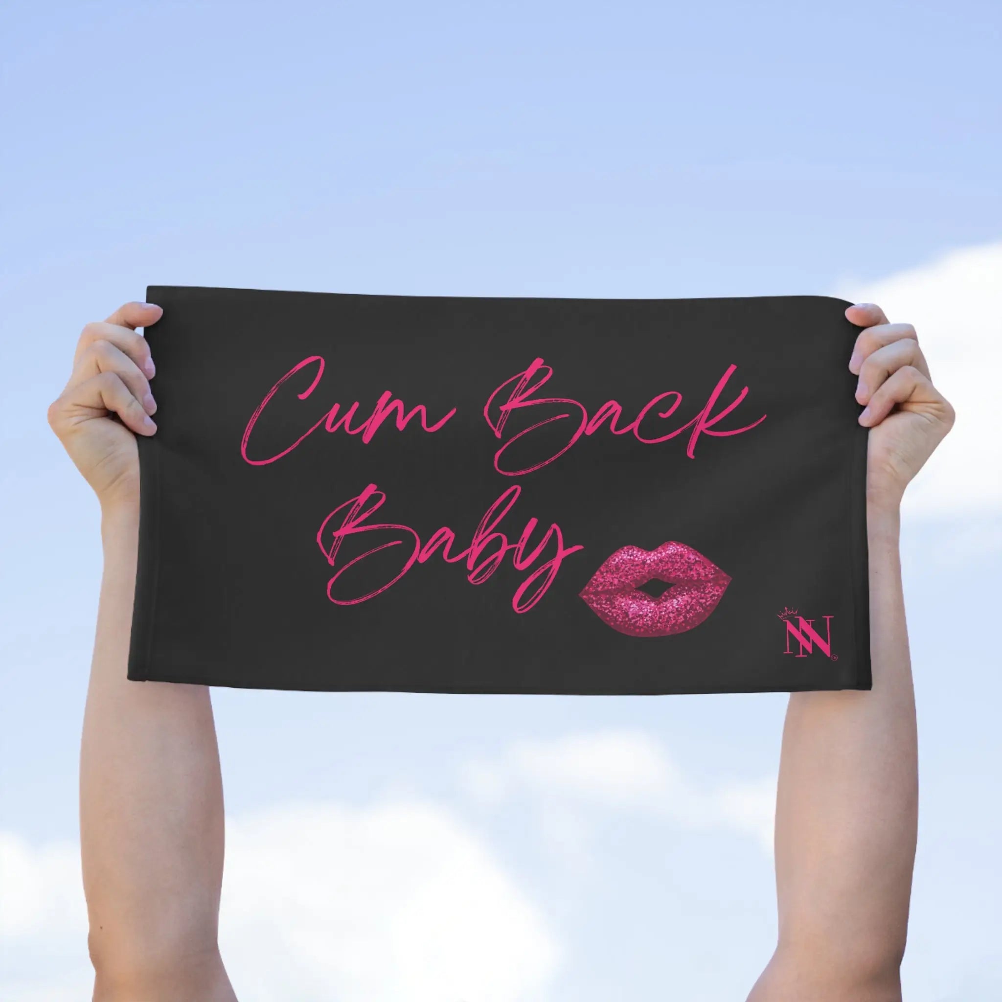 Cum Back Baby Kiss Mark Sex Towel