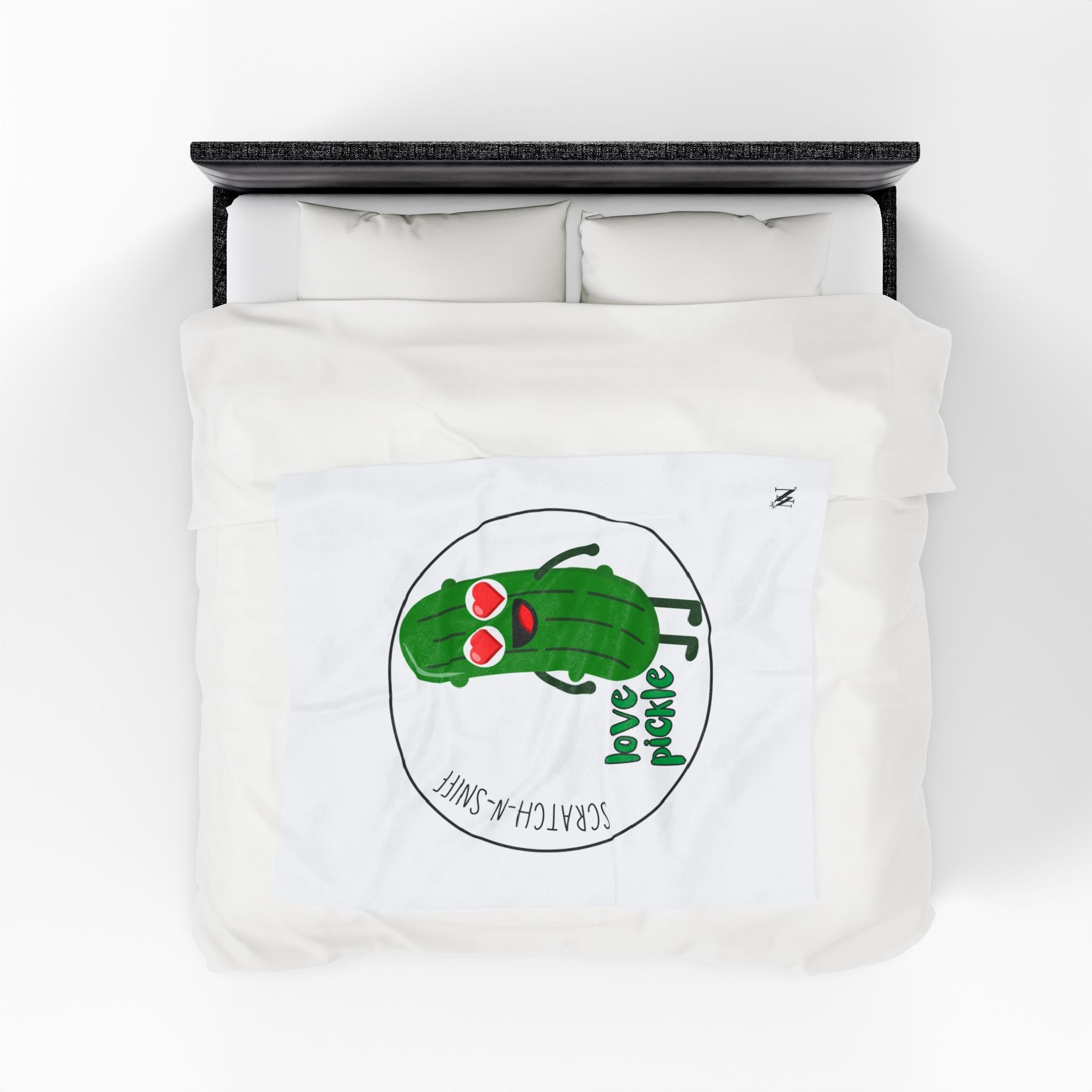 Love Pickle Scratch N Sniff | Mix & Match Fun-Flirty Lovers’ Blankets