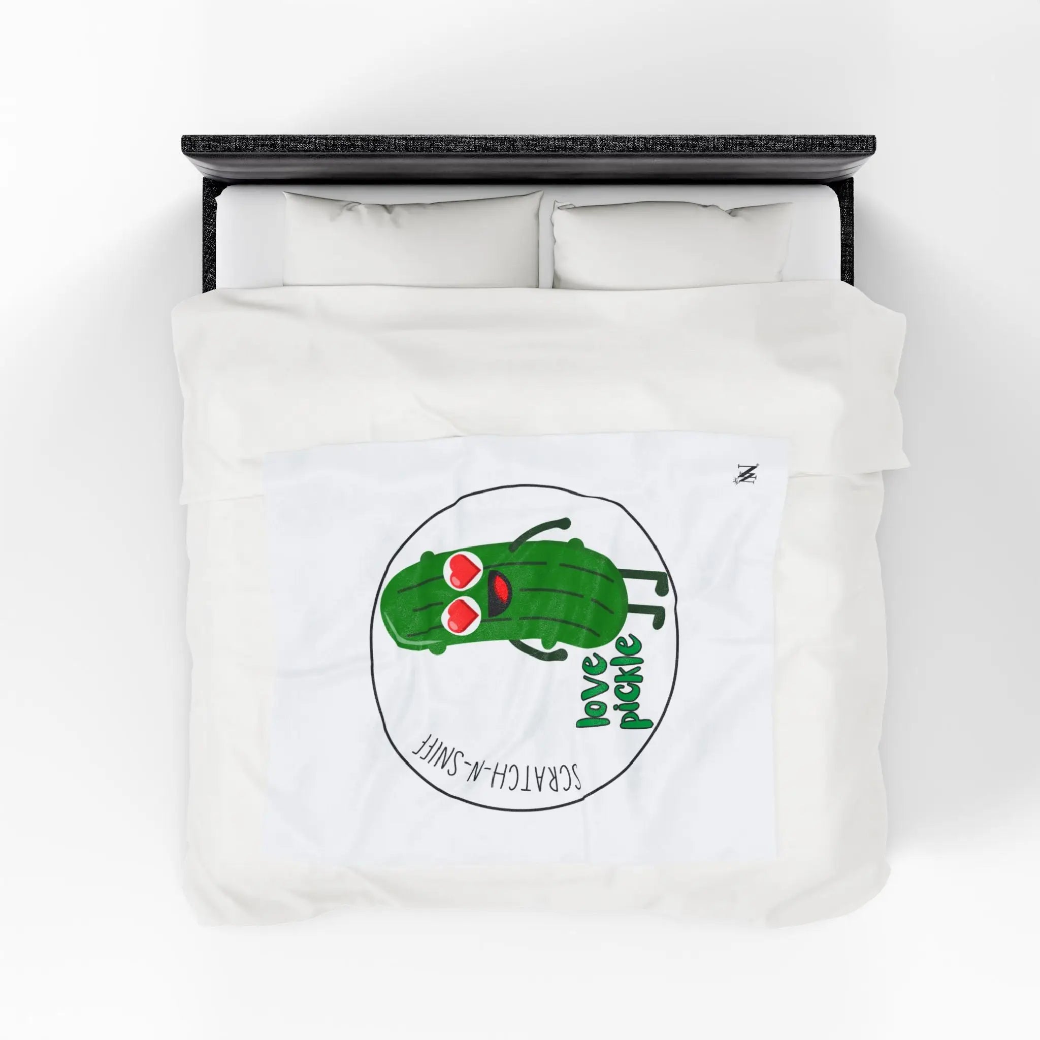 Love Pickle Scratch N Sniff | Mix & Match Fun-Flirty Lovers’ Blankets