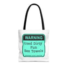 Warning Dirty Towels | Mix & Match Fun-Flirty Lovers’ Totes