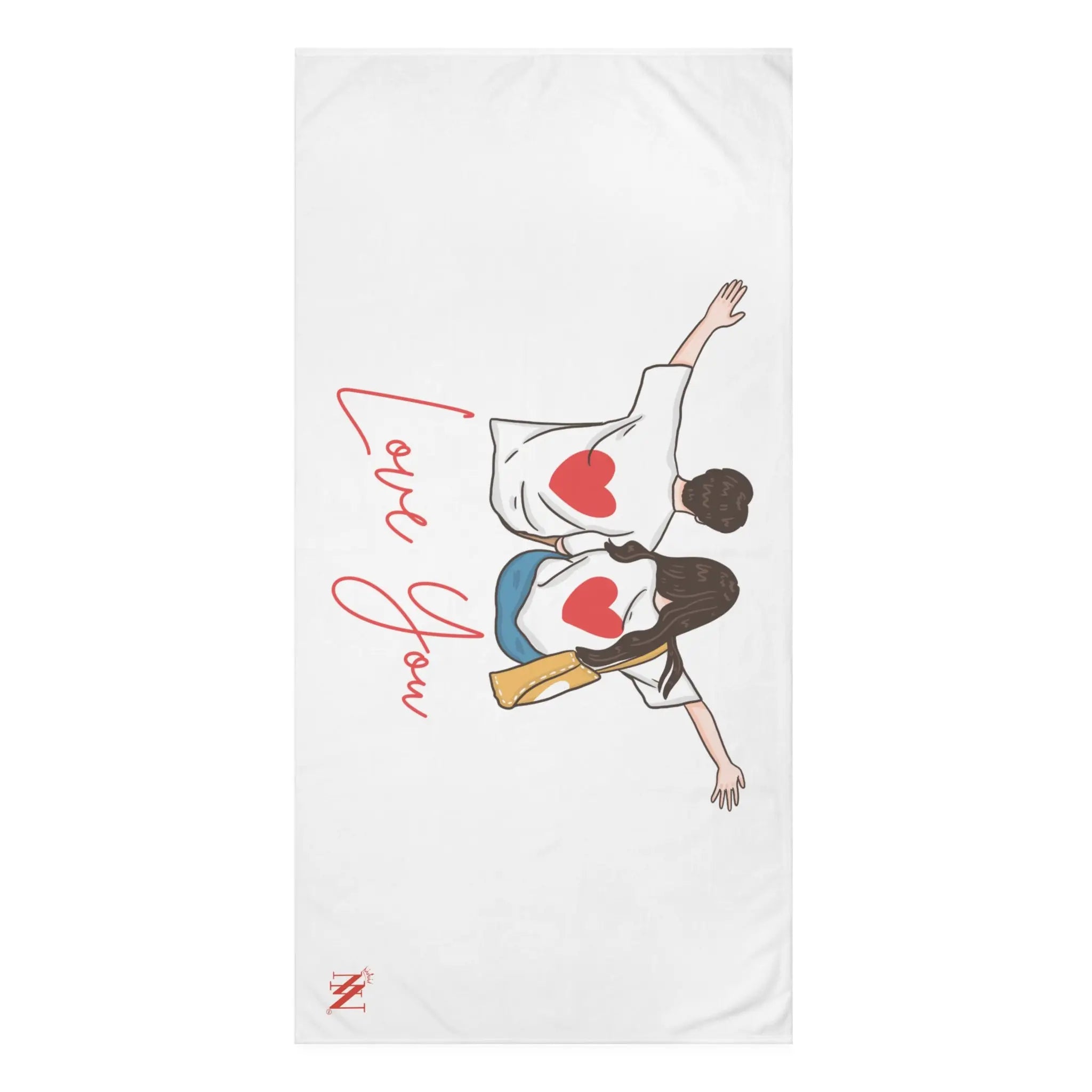 Love You Couple | Mix & Match XL Fun-Flirty Lovers’ Towels