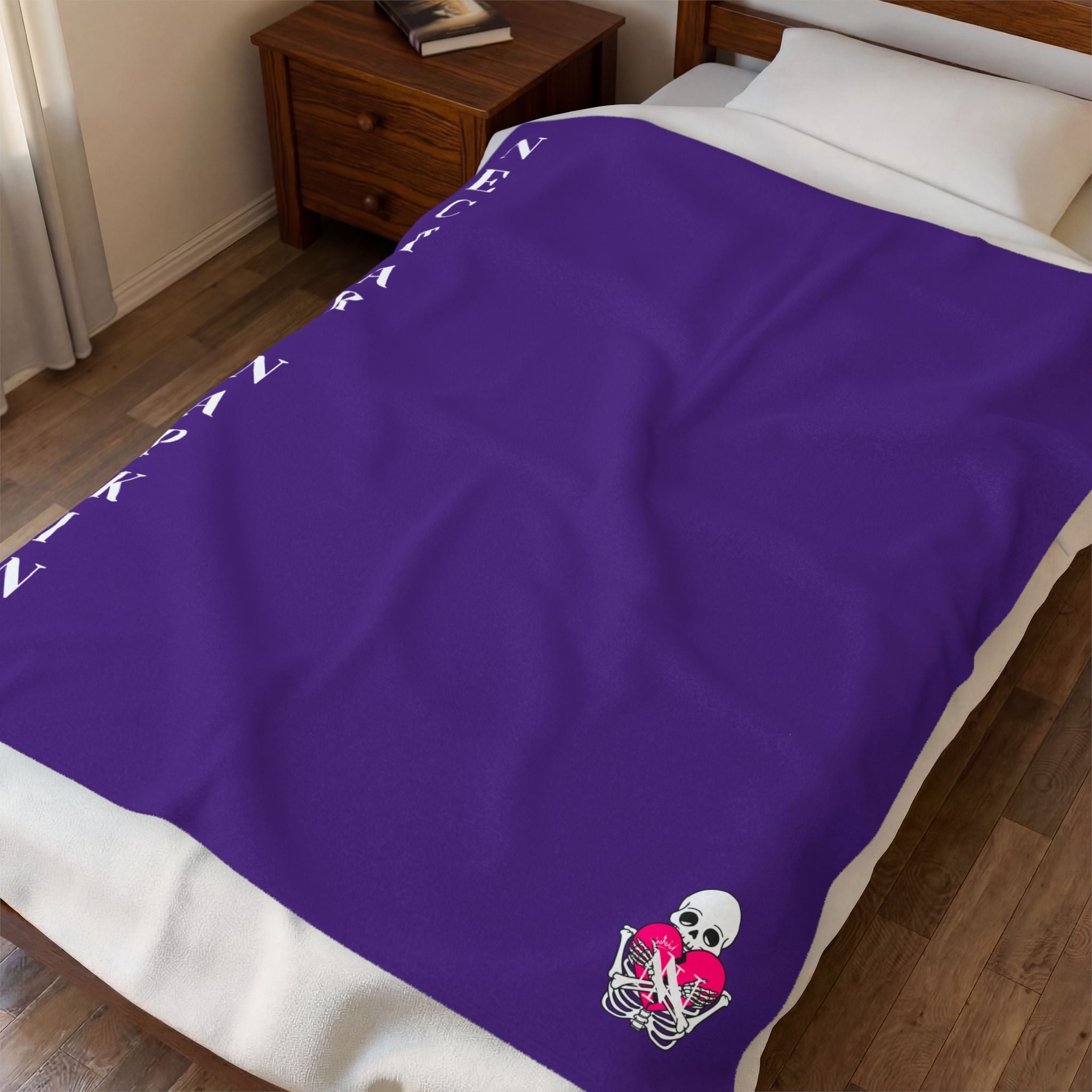Nectar Napkins Brand Purple Love Blanket
