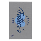 Happy Father’s Day Grey | Mix & Match Soft Fun-Flirty Lovers’ Towels