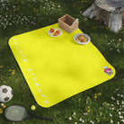 Nectar Napkins Brand Neon Yellow Water-Resistant Sex Blanket
