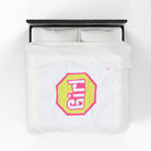 Stop Girl Stop | Mix & Match Velveteen Fun-Flirty Lovers’ Blankets