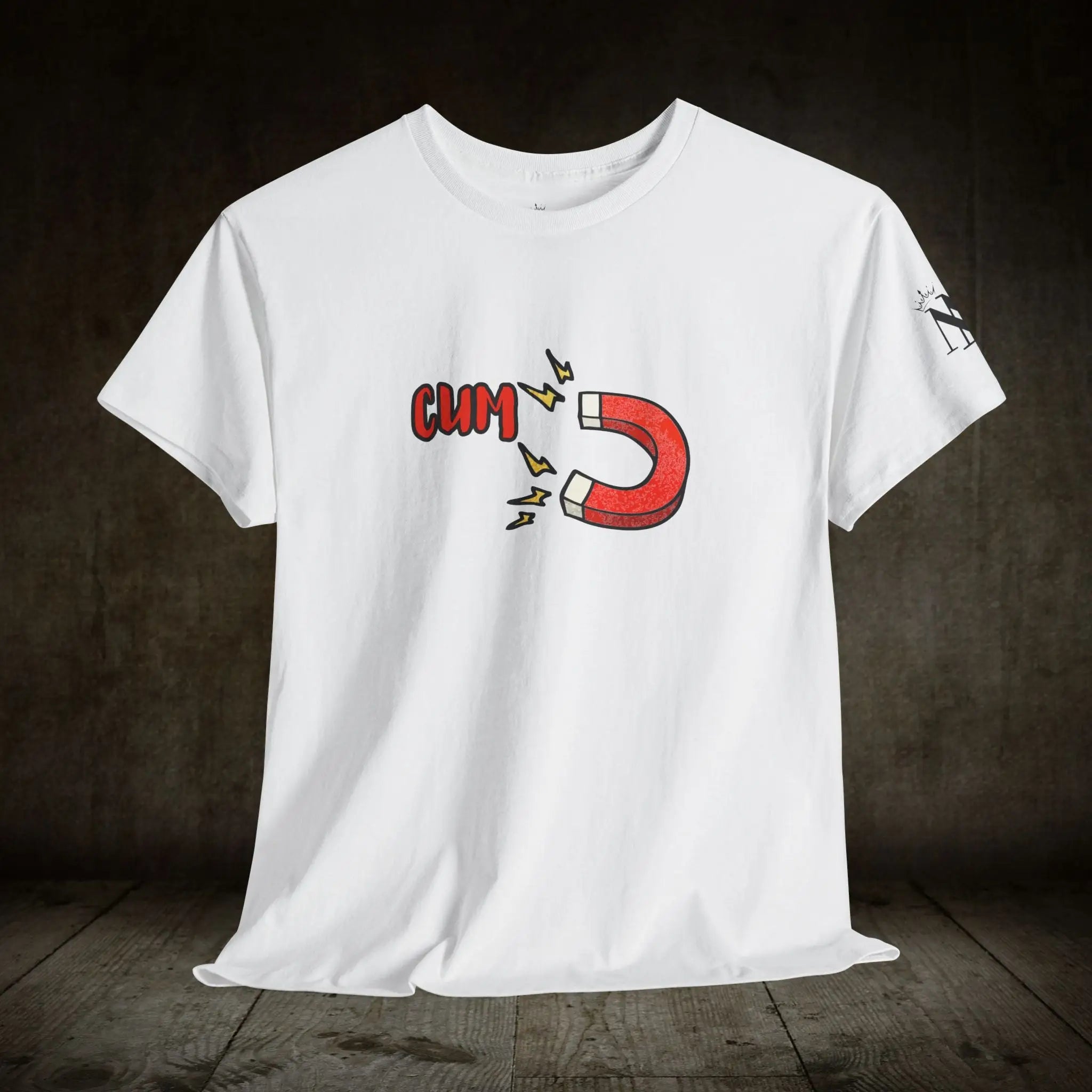 Cum Magnet | Mix & Match 100% Cotton Unisex Fun-Flirty Lovers’ Tees