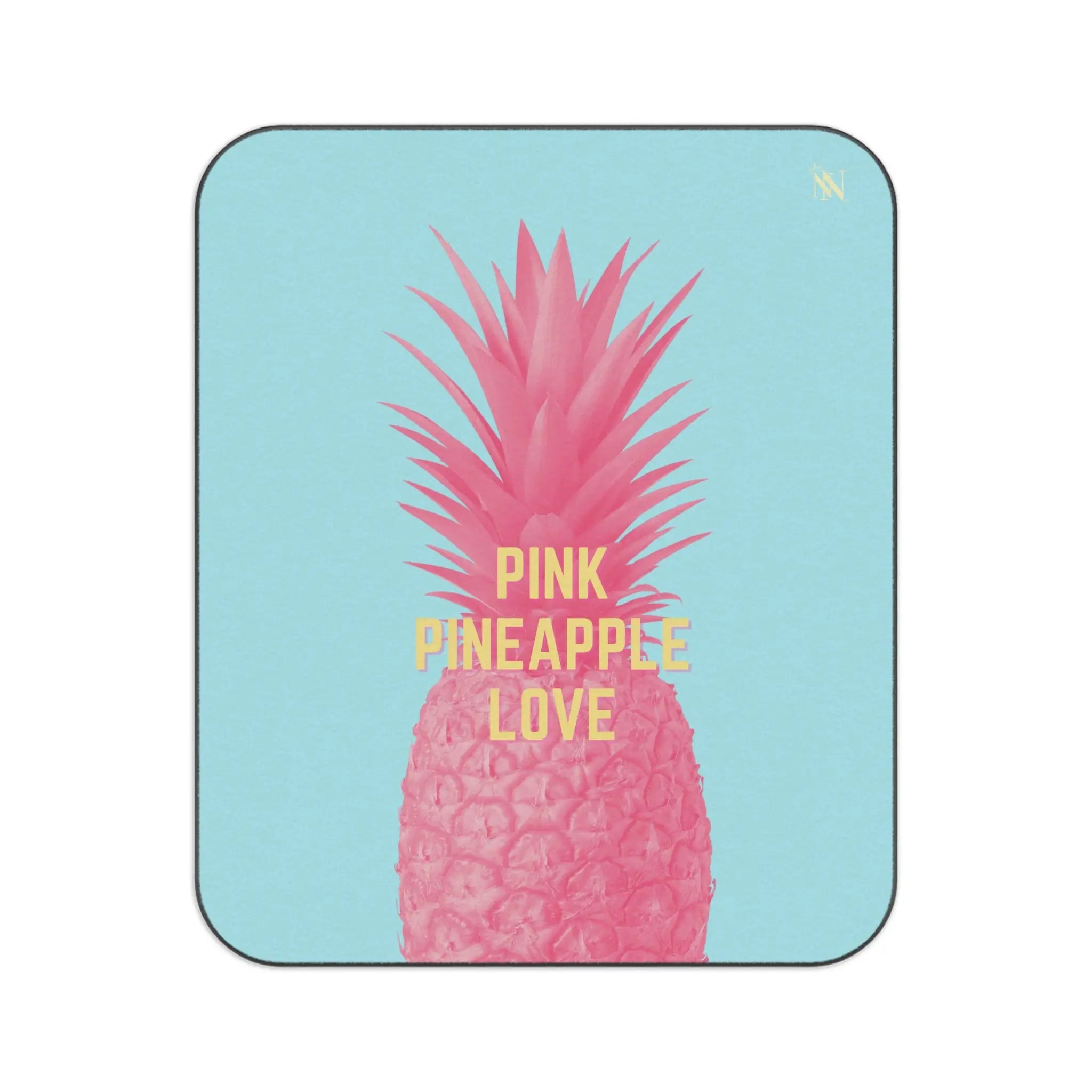Pink Pineapple Love | Mix Match Fun-Flirty Lovers’ Water-Resistant Blankets