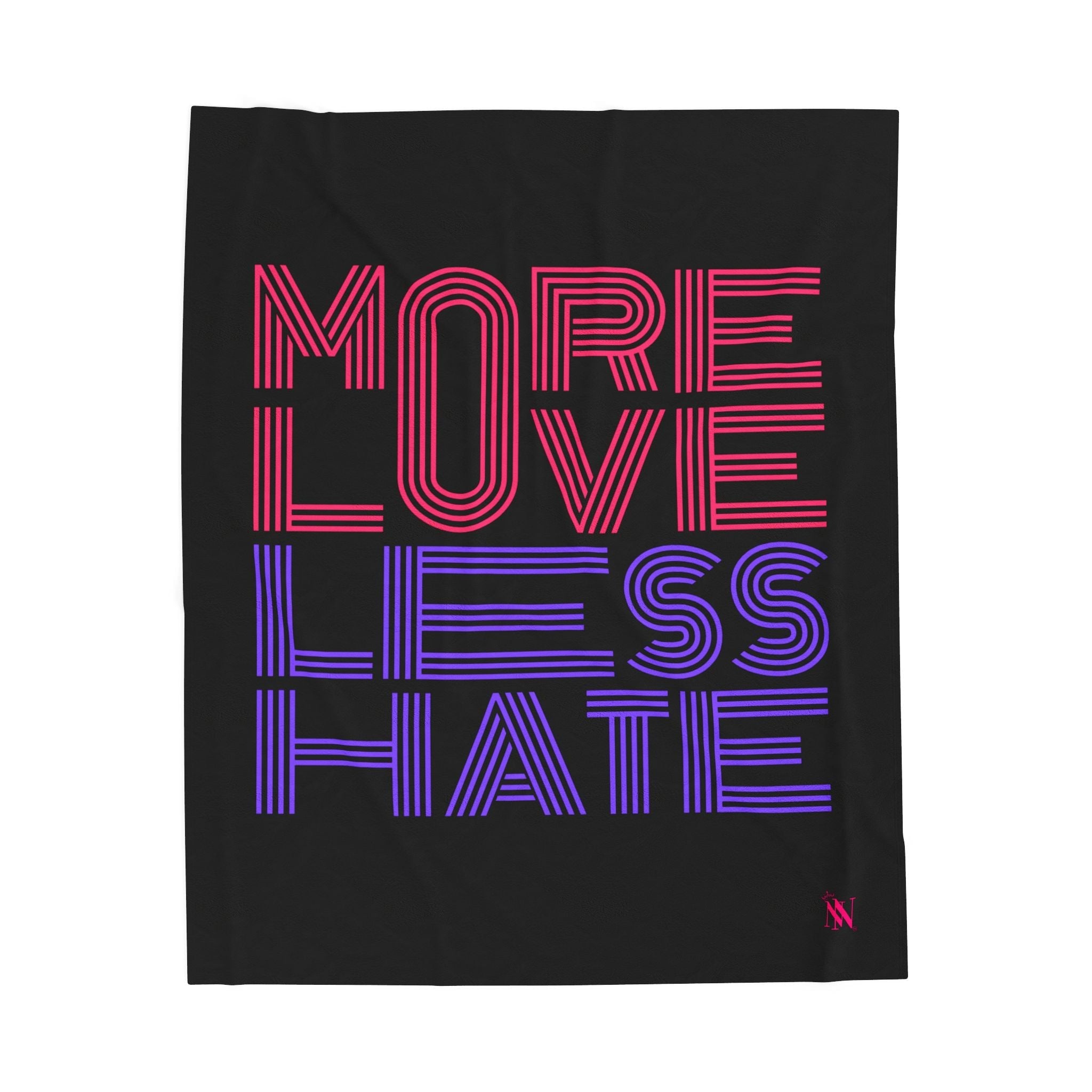 More Love Less Hate Romantic Sex Gifts Blanket