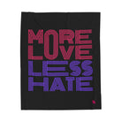 More Love Less Hate | Mix & Match Soft Fun-Flirty Lovers’ Blankets