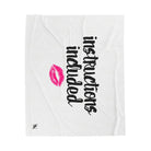 Instructions Included | Mix & Match Soft Fun-Flirty Lovers’ Blankets
