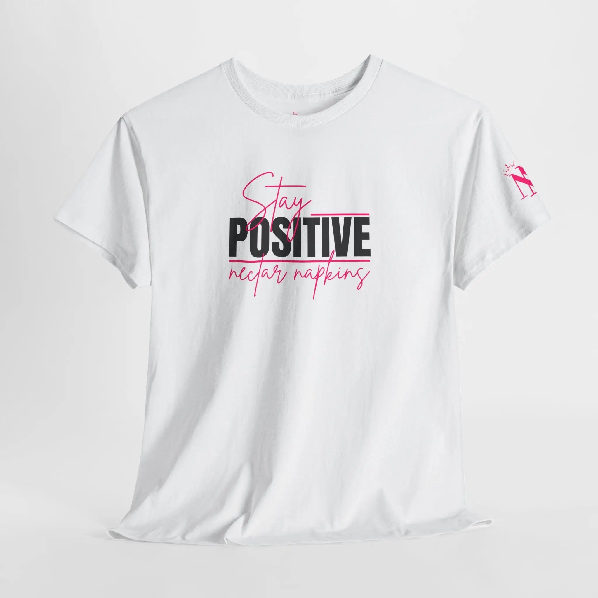 Stay Positive | Mix & Match Cotton Unisex Fun-Flirty Lovers’ T-Shirts