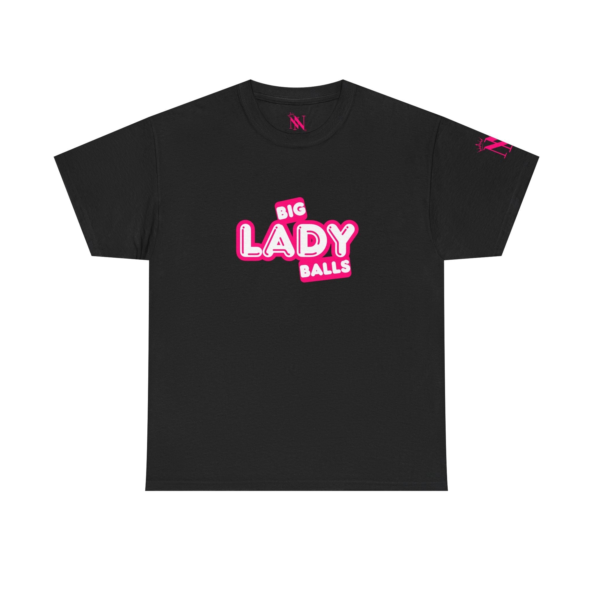 Big Lady Balls | Mix & Match Cotton Unisex Fun-Flirty Lovers’ T-Shirts