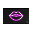 Her Lips Neon | Mix & Match Classic Fun-Flirty Lovers’ Towels