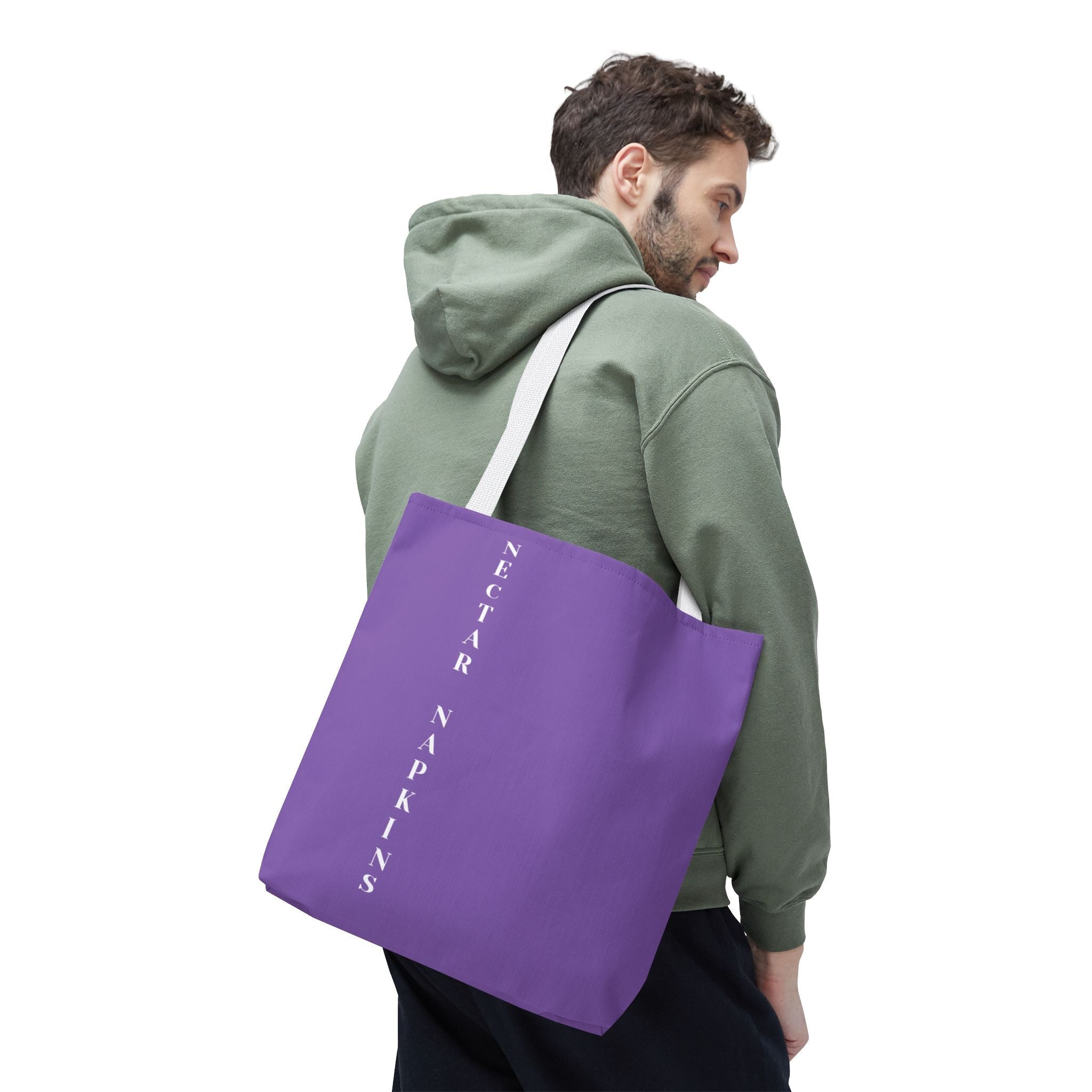 Nectar Napkins Brand Light Purple Tote Bag