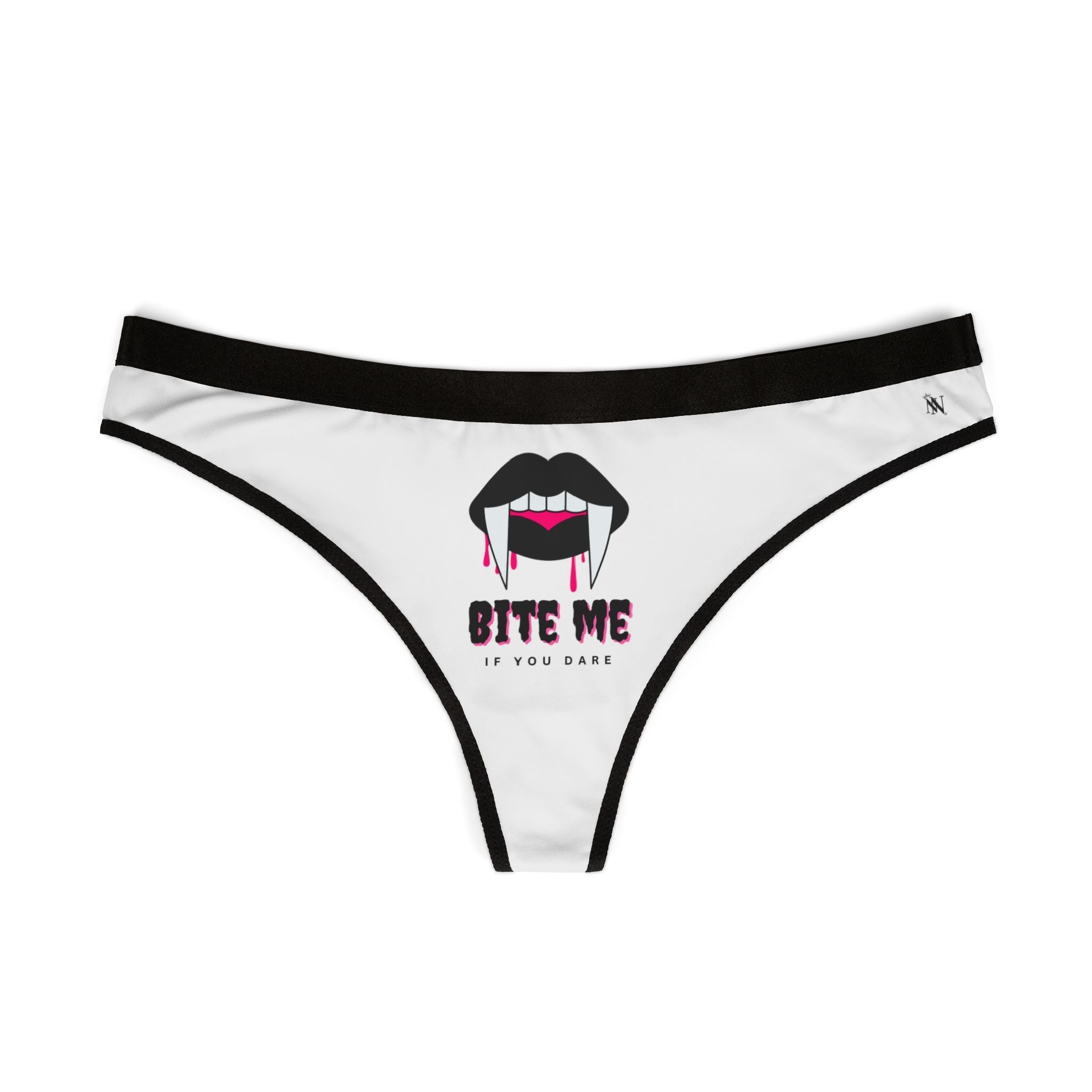 Bite Me if You Dare | Mix & Match Women’s Fun-Flirty Lovers’ Thongs