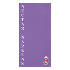 Nectar Napkins Brand Light Purple Over Sized Sex Towel