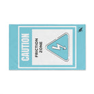 Caution Friction Zone | Mix & Match Classic Fun-Flirty Lovers’ Towels