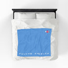 Nectar Napkins Brand Light Blue Love Blanket