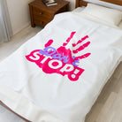 Don’t Stop! Handprint | Mix & Match Fun-Flirty Lovers’ Blankets