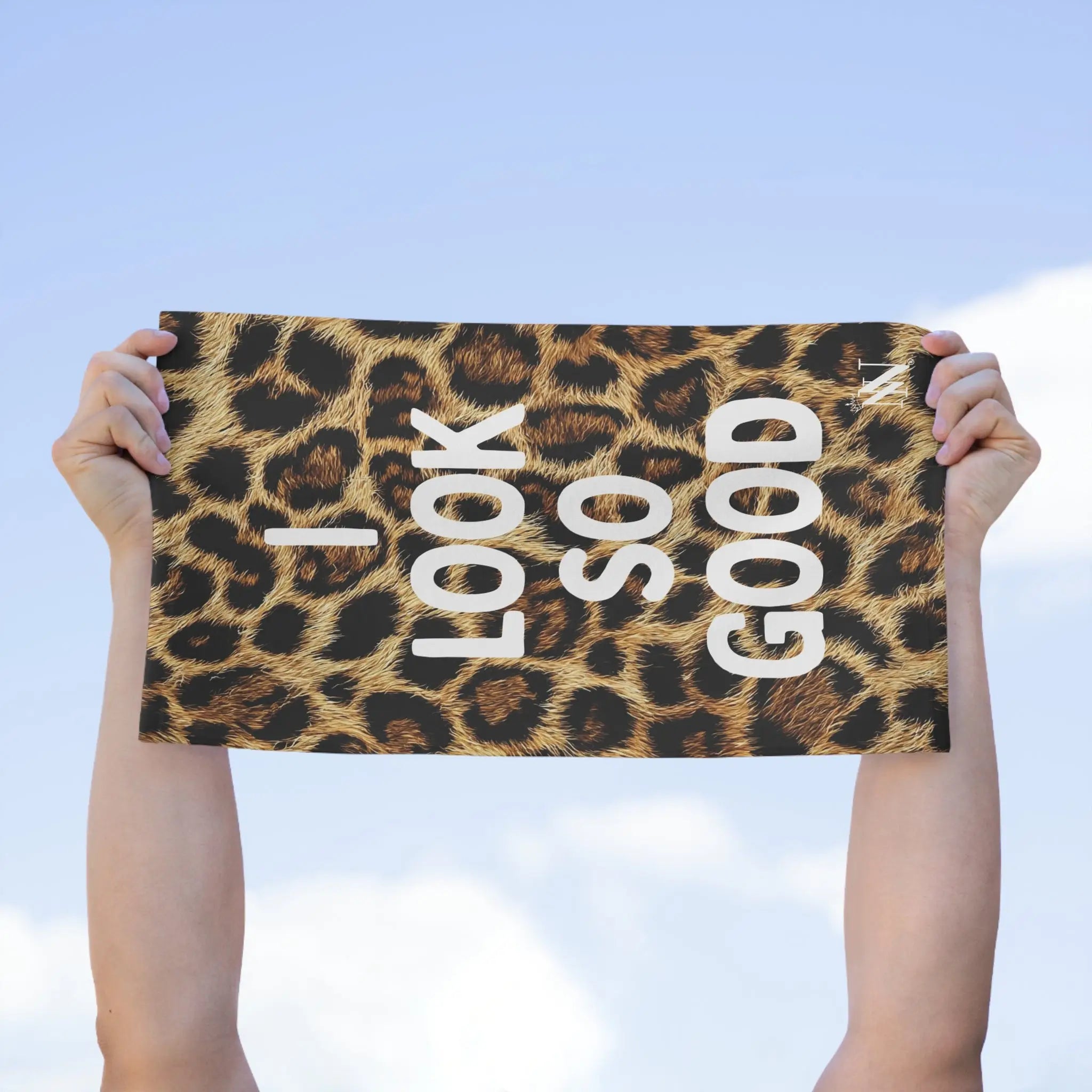 I Look So Good Realistic Cheetah Print Sex Towel