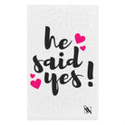 He Said Yes! Sex Towel