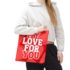 My Love for You Heart Pattern | Mix & Match Fun-Flirty Lovers’ Totes