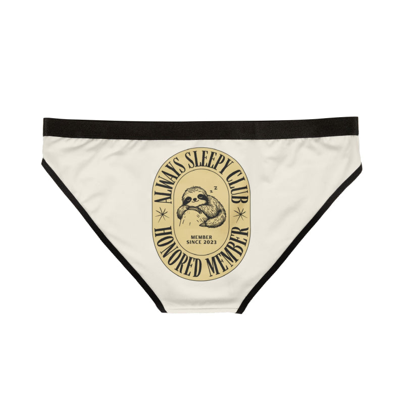 Always Sleepy Club Sloth | Mix & Match Women’s Fun-Flirty Lovers’ Panties