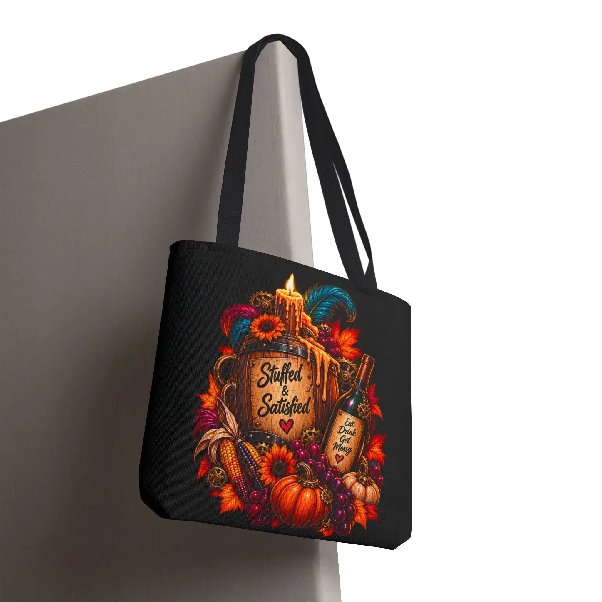 Stuffed & Satisfied Thanksgiving | Nectar Napkins Fun-Flirty Lovers’ Totes