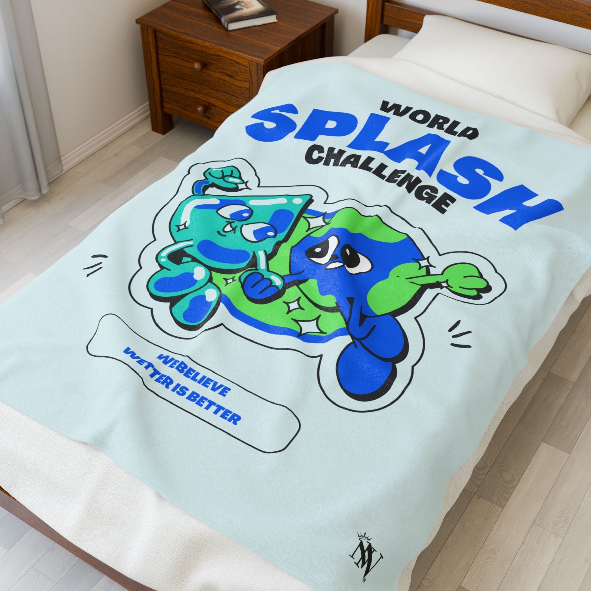 World Splash Challenge | Mix & Match Fun-Flirty Lovers’ Blankets