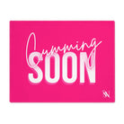 Cumming Soon Plain Signature Pink Sex Toys Mat