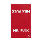 Mr. Mrs. Fuck Shareable Sides Red Cum Towel