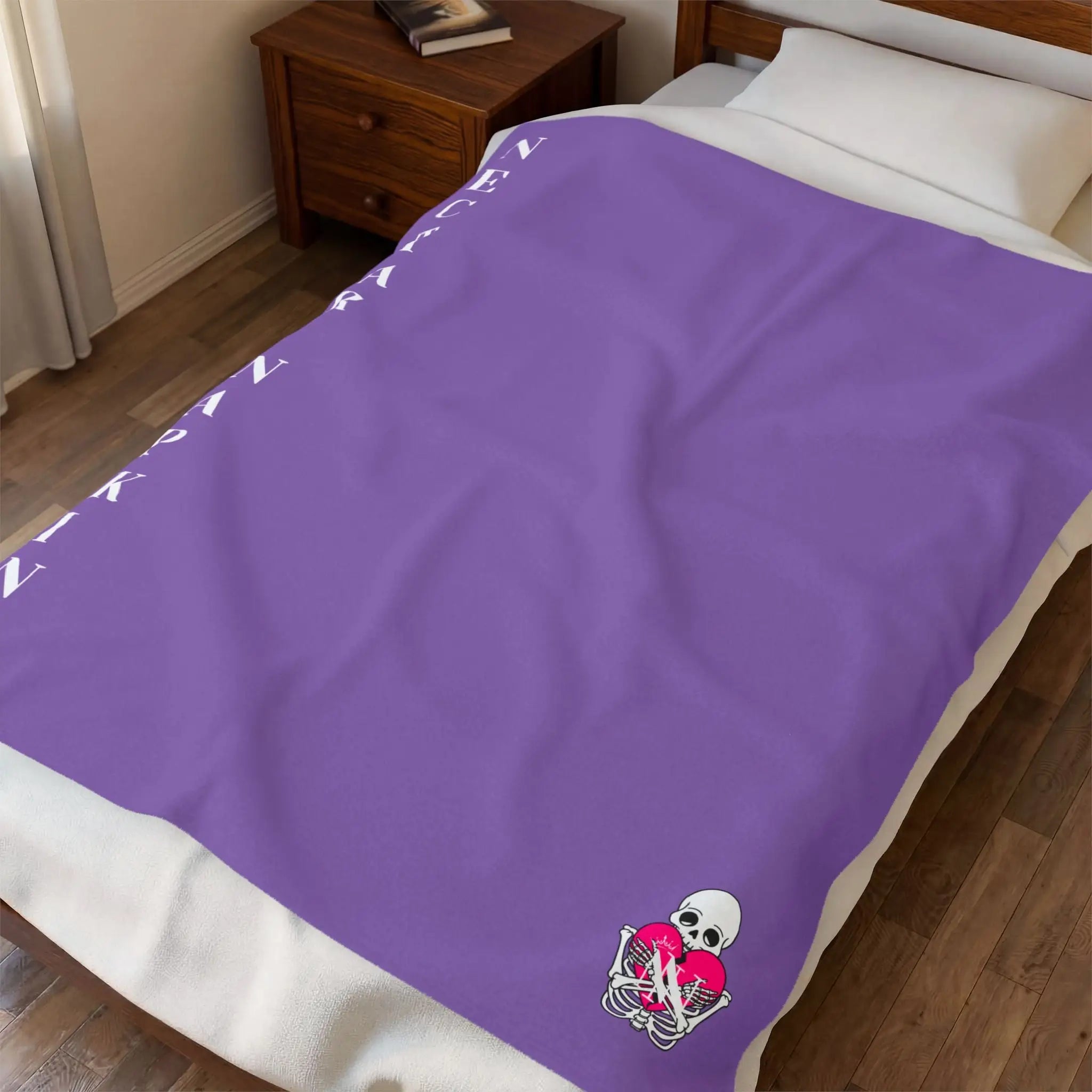Nectar Napkins Brand Light Purple Love Blanket