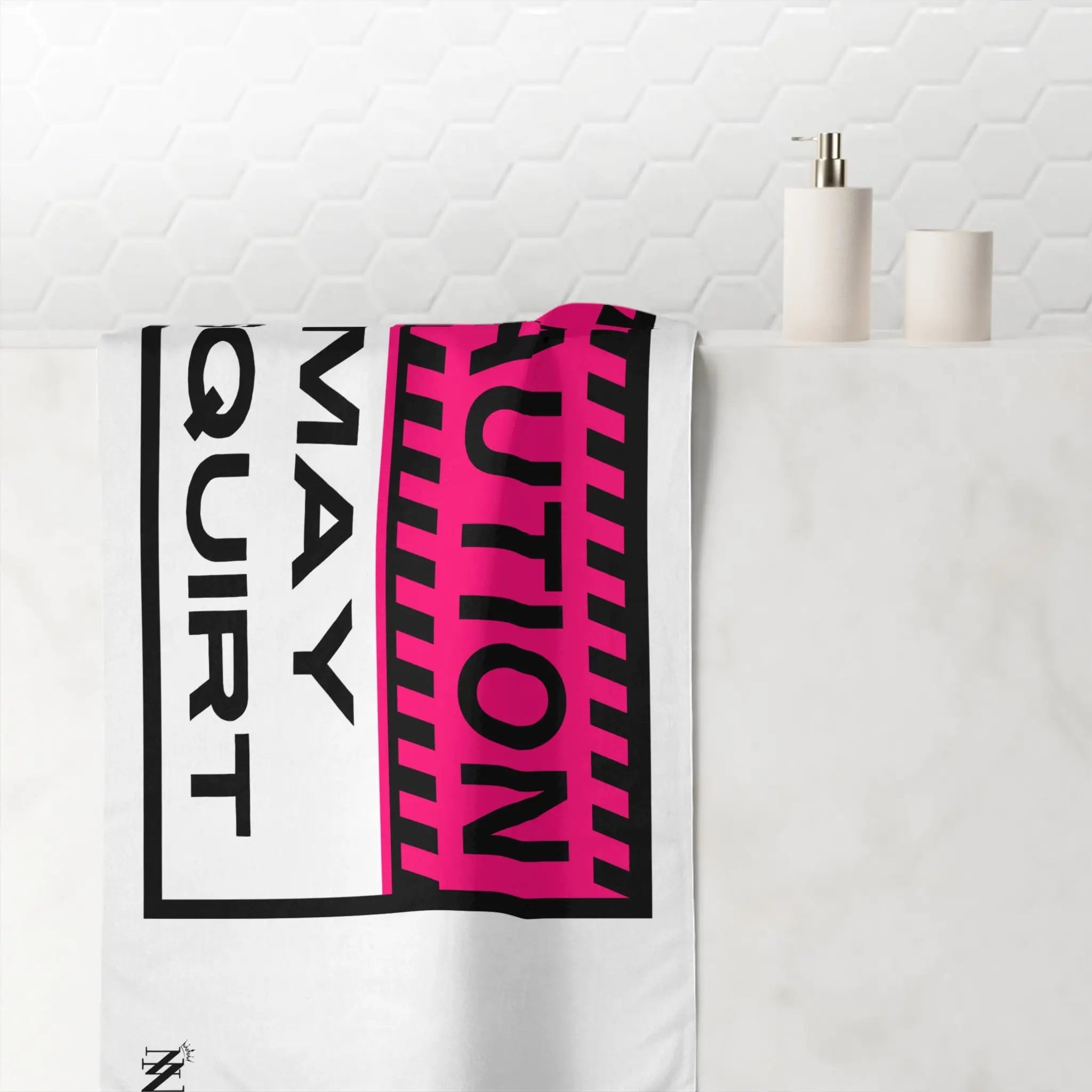 Caution: May Squirt | Mix & Match XL Fun-Flirty Lovers’ Towels