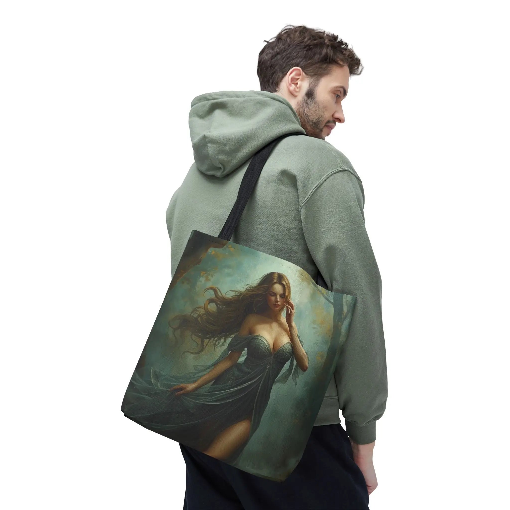 Forest Maiden Fantasy Women Everyday Weekend Getaway Tote Bag