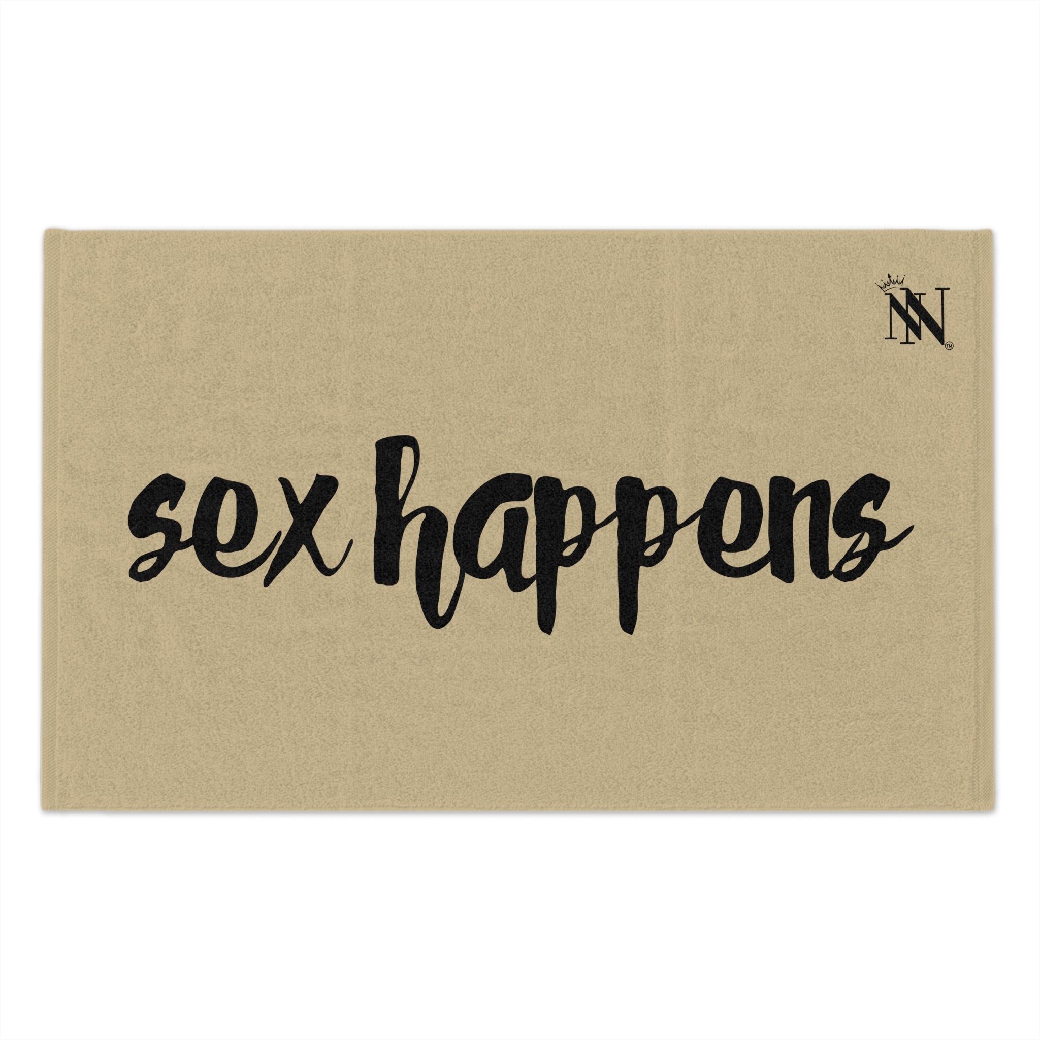 Sex Happens Gold | Mix & Match Soft Fun-Flirty Lovers’ Towels